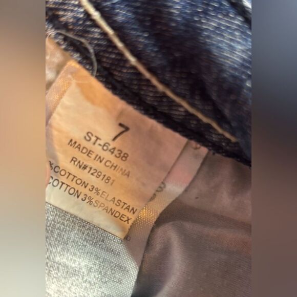 Machine Jeans Distressed Women’s Size 7/29 EPC - Picture 5 of 6